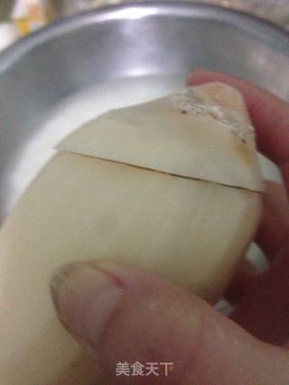 蜜汁藕的做法步骤：3