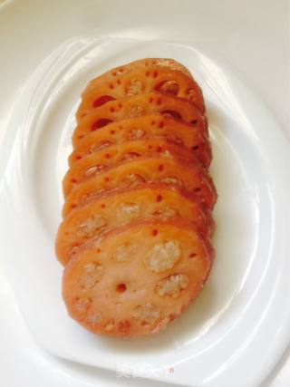 蜜汁藕的做法步骤：9