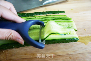 【北京】响油黄瓜的做法步骤：1