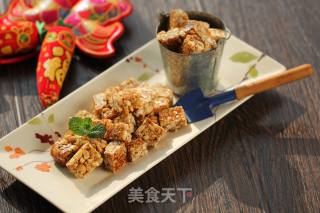 【湖北】芝麻花生糖的做法步骤：15