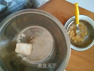 抹茶奶酪奶油夹心蛋糕的做法步骤：7
