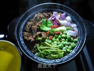 沙锅焖牛肉饭的做法步骤：3