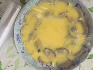 蛤蛎蒸蛋的做法步骤：7