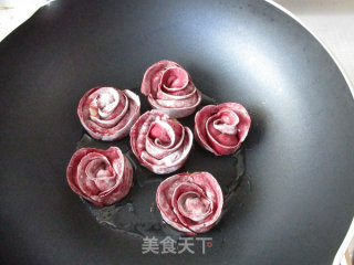 【河南】玫瑰花煎饺的做法步骤：9