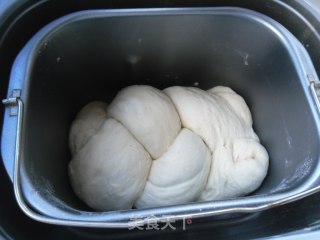 【东北】芸豆辫子吐司的做法步骤：15