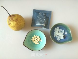 【东北】川贝雪梨糯米粥的做法步骤：1
