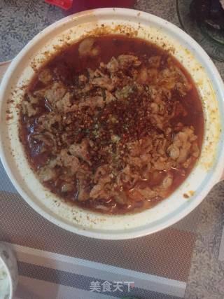 自创水煮肉片的做法步骤：3