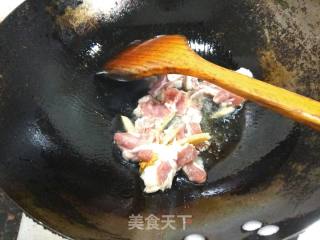 【苏州】茨菇炒肉丝的做法步骤：5