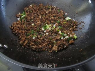 【四川】芽菜炒肉末的做法步骤：7