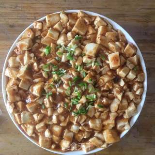 麻婆豆腐的做法步骤：1