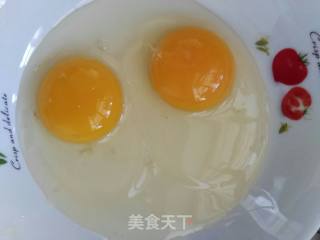 银鱼肉末蒸水蛋的做法步骤：2