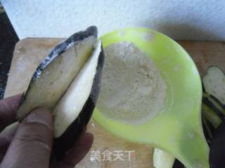 【东北】炸茄盒的做法步骤：6