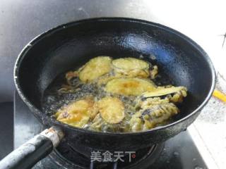 【东北】炸茄盒的做法步骤：11