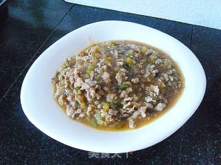 【东北】榨菜肉末的做法步骤：11