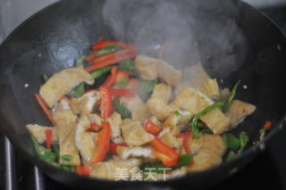 【湖南】香辣油豆腐的做法步骤：4
