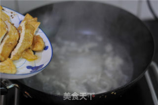 【湖南】肉皮焖油豆腐的做法步骤：5