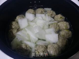 【东北】冬瓜肉丸汤的做法步骤：7
