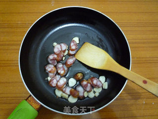 【广东】腊味荷兰豆的做法步骤：5
