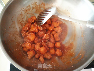 【东北】蜜汁鸡肉的做法步骤：10