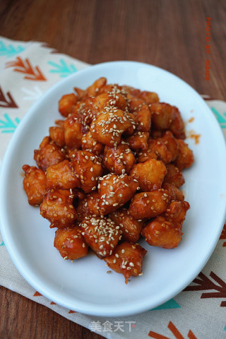 【东北】蜜汁鸡肉的做法步骤：11