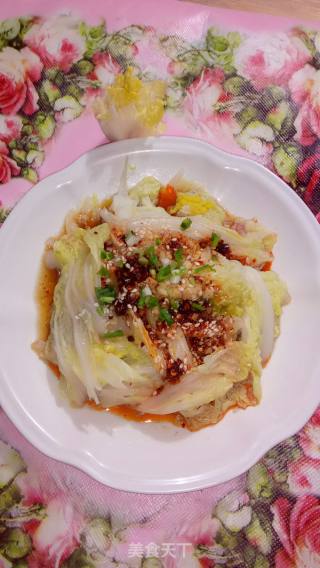 【贵州毕节】响油白菜的做法步骤：5