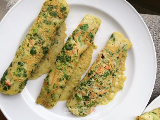 【山西】芹菜叶胡萝卜饼的做法步骤：14