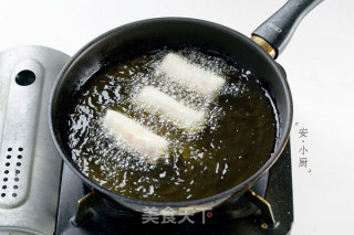 鲜虾韭黄春卷的做法步骤：9