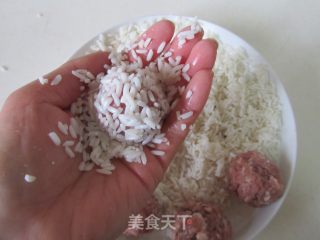 【湖北】珍珠丸子的做法步骤：11