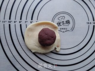 【浙江】豆沙馅葵花酥的做法步骤：10