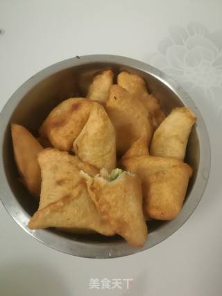 第一次炸菜角的做法步骤：1