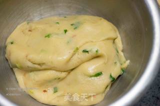 有屎以来最黄的点心：香葱鸡仔饼曲奇的做法步骤：7
