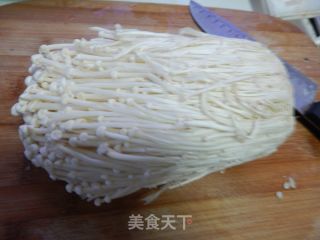 【河南】黄瓜凉拌金针菇的做法步骤：4