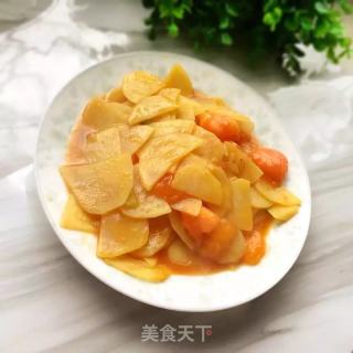 【山东】西红柿炒土豆片的做法步骤：10