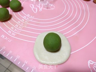 【天津】抹茶蛋黄酥的做法步骤：4
