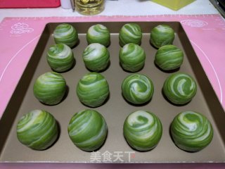【天津】抹茶蛋黄酥的做法步骤：18