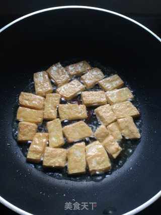 【山东】茄汁煎豆腐的做法步骤：3