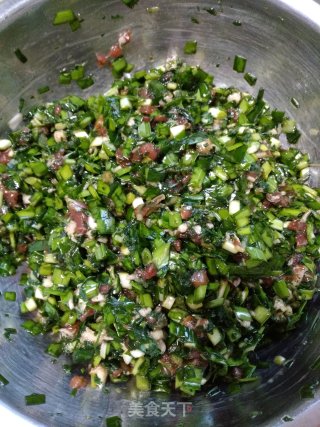 【山东】荠菜猪肉水饺的做法步骤：6