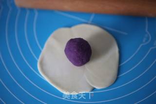 【北京】桂花紫薯白皮酥的做法步骤：41