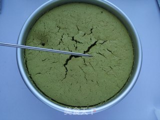 【大连】抹茶奶油蛋糕的做法步骤：9