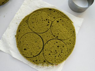 【大连】抹茶奶油蛋糕的做法步骤：11