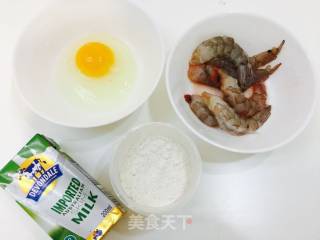 虾蓉蛋饼的做法步骤：1