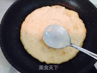 虾蓉蛋饼的做法步骤：10