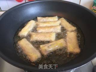 【苏州】韭黄肉丝春卷的做法步骤：11