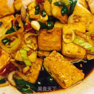 【江苏】香煎脆皮豆腐的做法步骤：6
