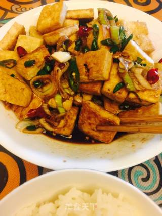 【江苏】香煎脆皮豆腐的做法步骤：7