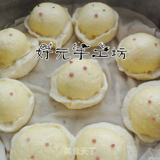 【西安】可爱豆沙包的做法步骤：7