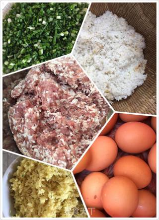 糯米肉圆的做法步骤：1
