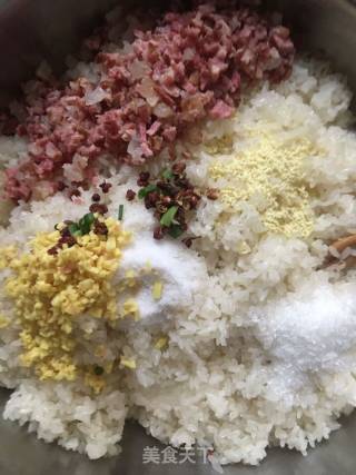 【重庆】腊肉糯米团子的做法步骤：6