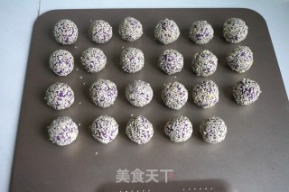 【北京】紫薯芝麻球的做法步骤：7