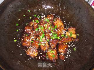 【花漾美食】糖醋排骨的做法步骤：7